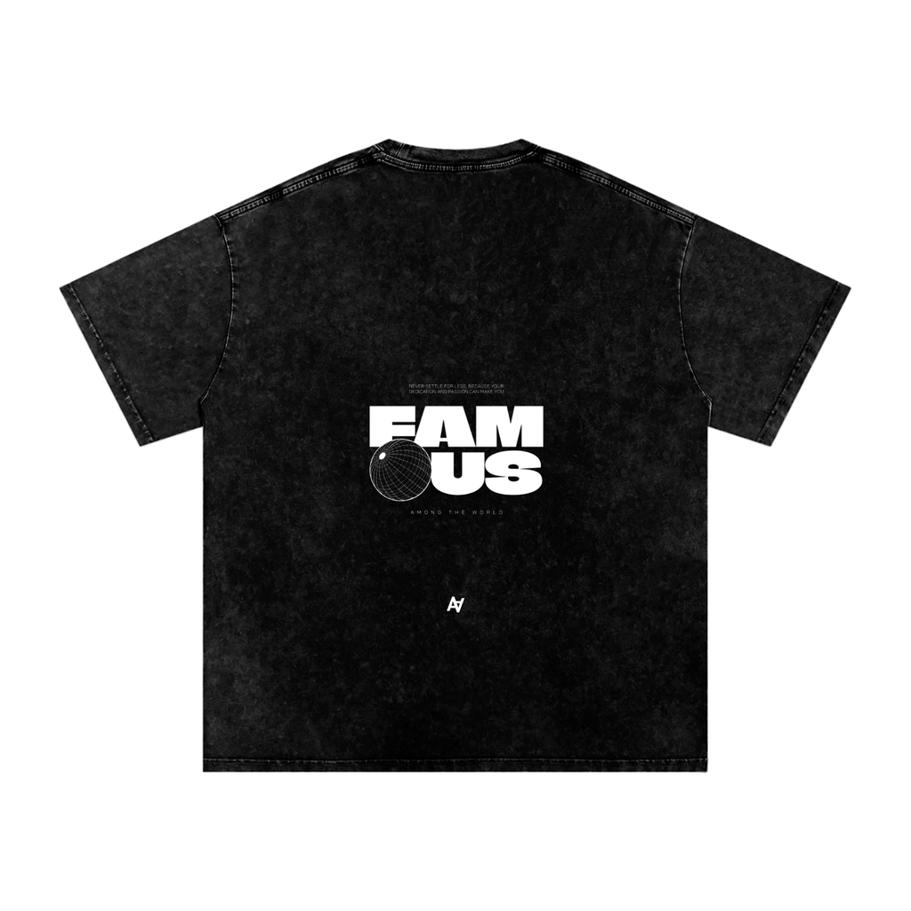 Famous Snow Washed T-Shirt